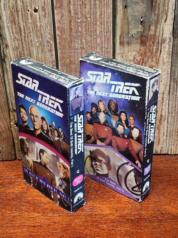VHS STAR TREK: the Next Generation - the Best of Both Worlds (part