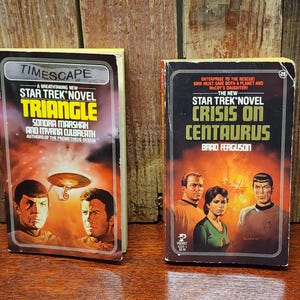 Vintage TOS: Star Trek Softback Novels by Pocket Books