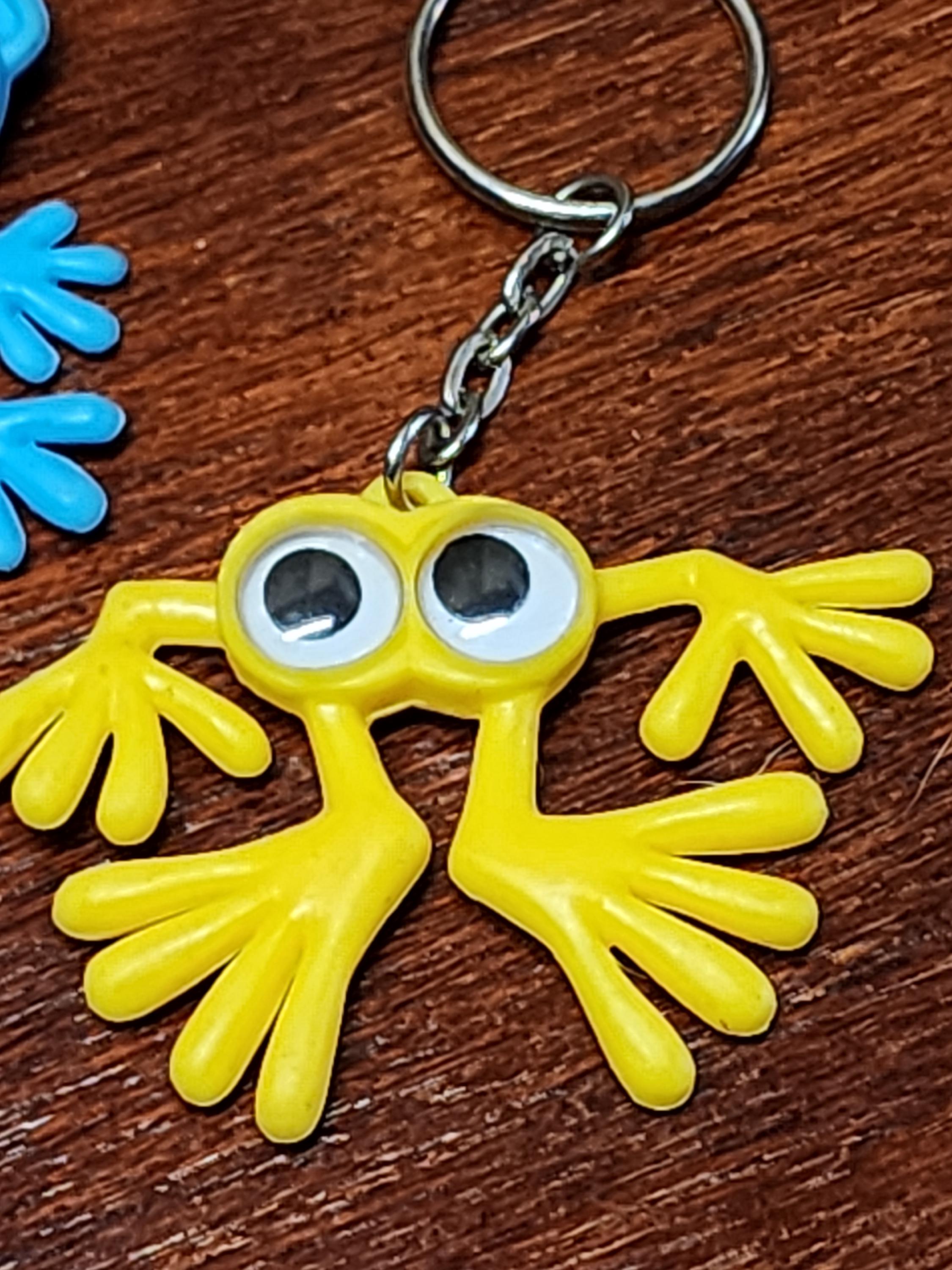 Wacky Colorful Creature Keychains Assortment - Etsy