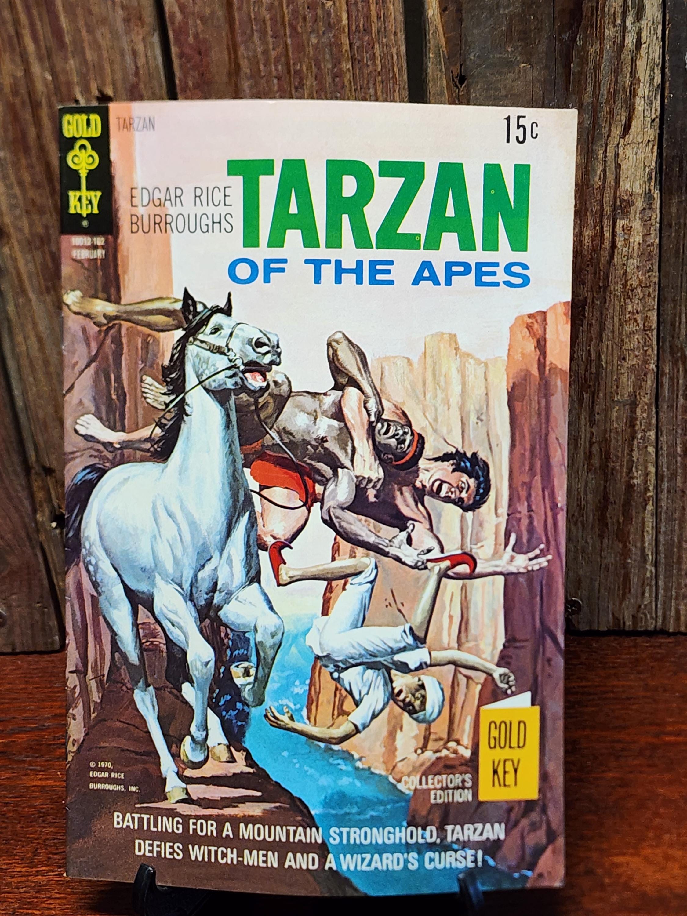 超レア 1968『Tarzan / ターザン #181』ヴィンテージアメコミ 1970 Tarzan of the Apes - Gold Key Comics (february Issue) - Etsy