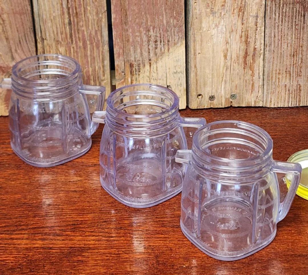 Vintage Osterizer Blender Storage Jars, Set of Three - Etsy