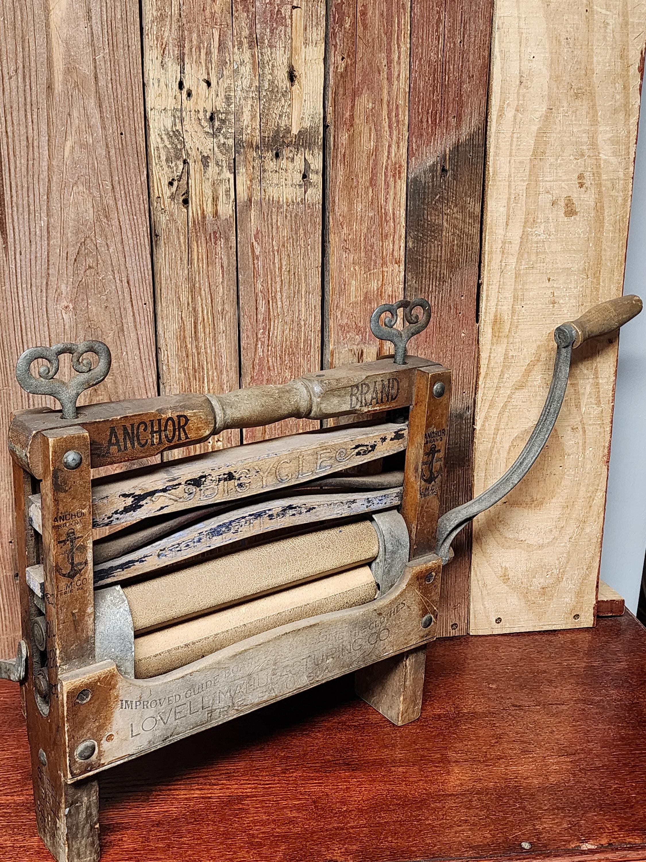 Vintage Anchor Hand-crank Clothes Wringer No. 770 - Etsy
