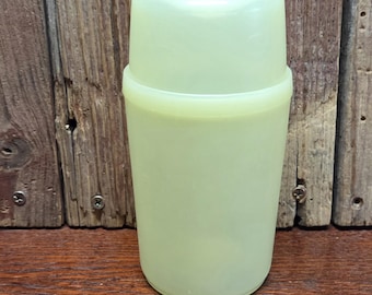 Vintage Tupperware Vacu-Mixer Shaker, Two Piece, Yellow