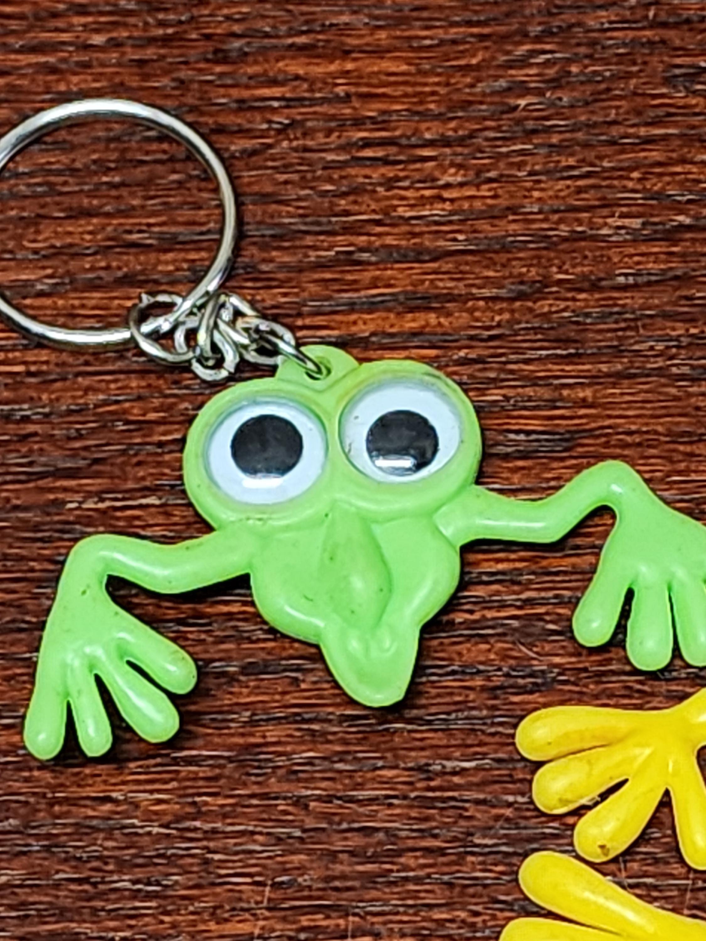 Wacky Colorful Creature Keychains Assortment - Etsy