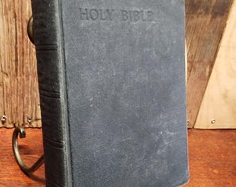 Antique American Bible Society - Holy Bible - King James Version; New and Old Testament