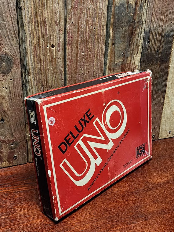 1979 Deluxe UNO Card Game Set by International Games, Inc. - Etsy