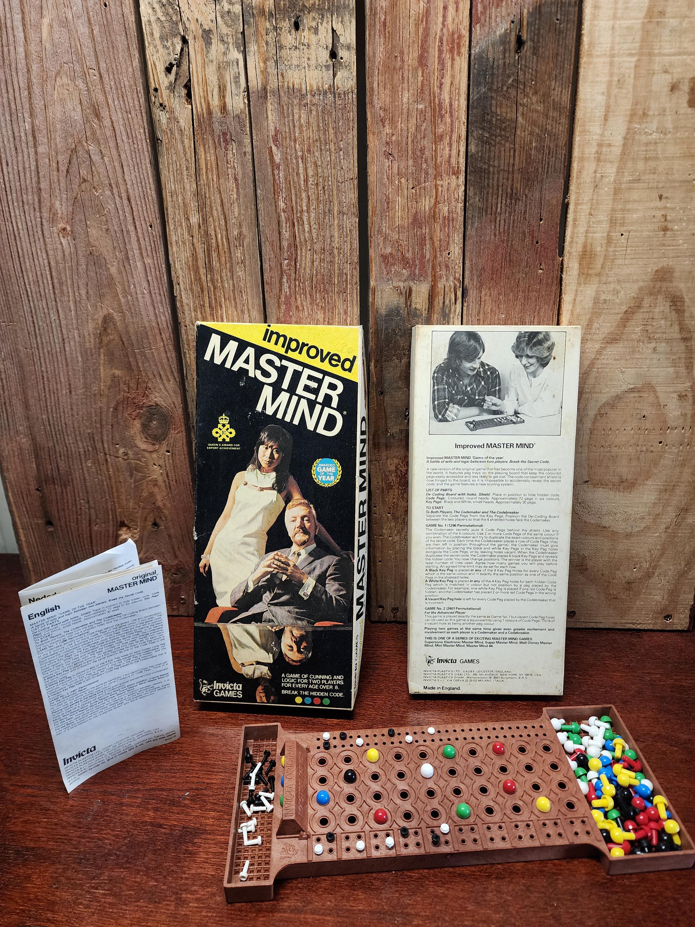 Mastermind Board Game - Etsy