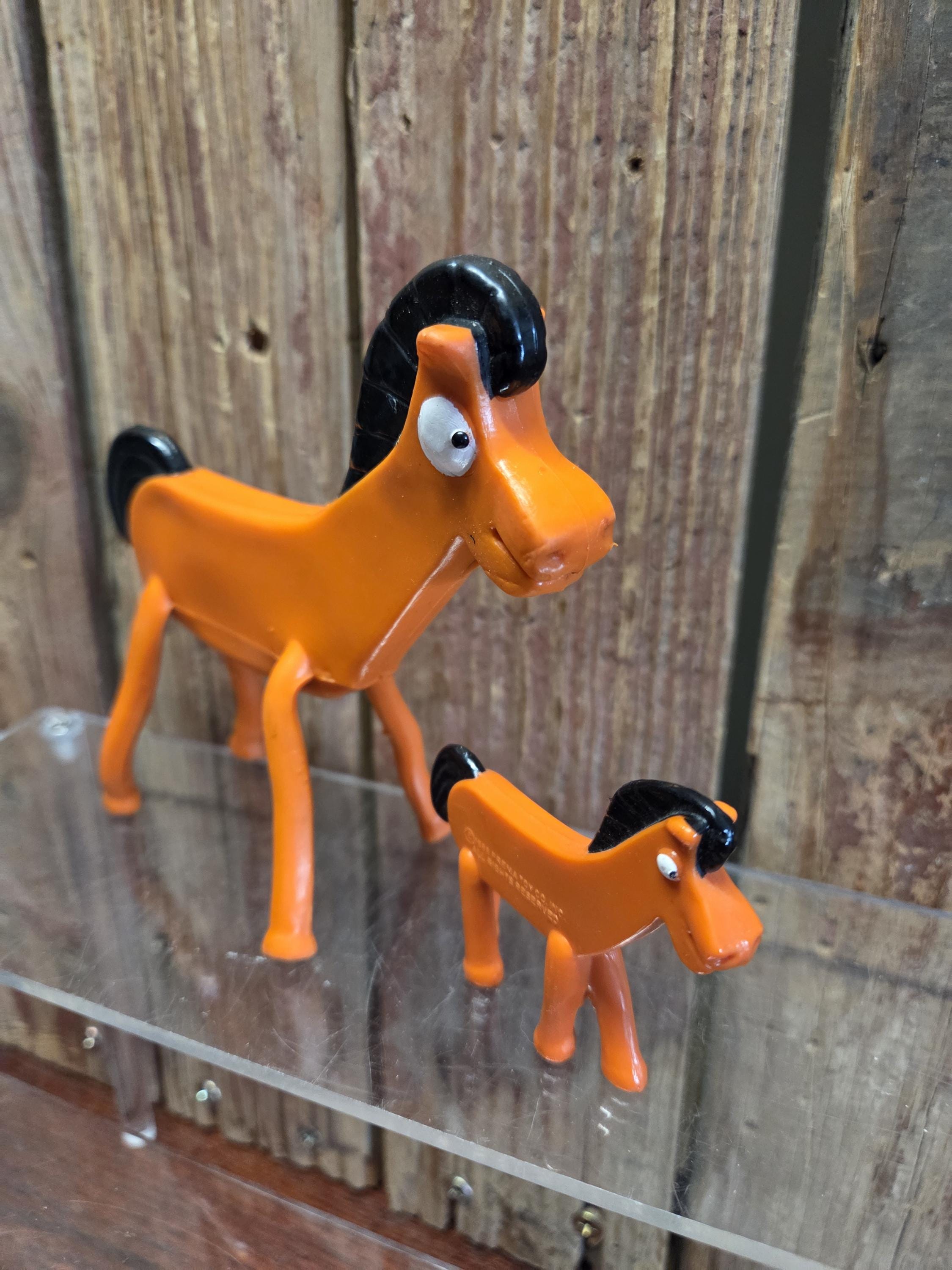 Pokey, Gumby's Horse Pal, Large and Small, Bendable, the Gumby