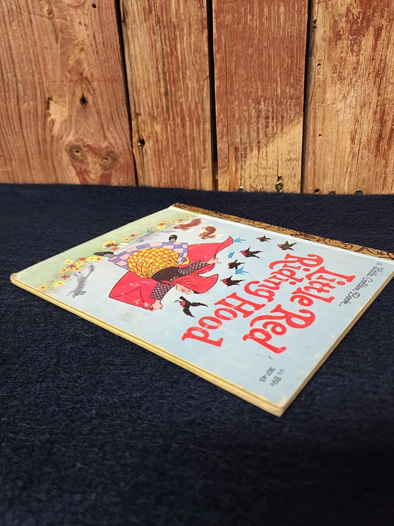 Little Golden Book - Little Red Riding Hood - Etsy