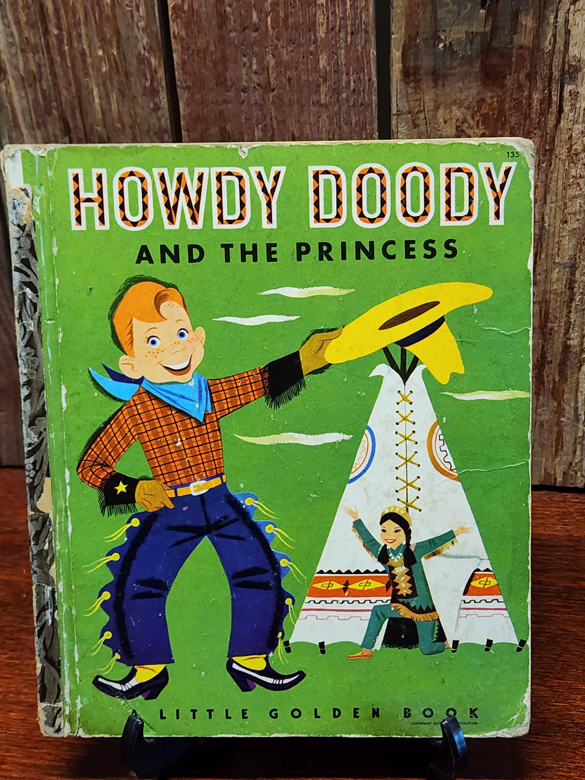 Vintage Howdy Doody - Little Golden Book - Etsy 日本