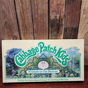 1984 Cabbage Patch Kids: Friends to the Rescue Board Game by Parker Brothers