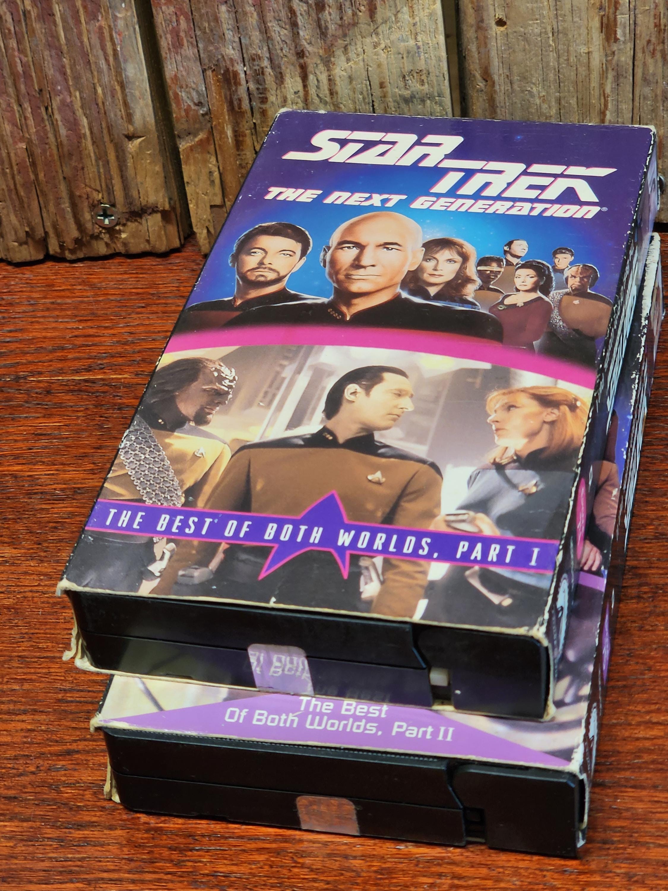 VHS STAR TREK: the Next Generation - the Best of Both Worlds (part