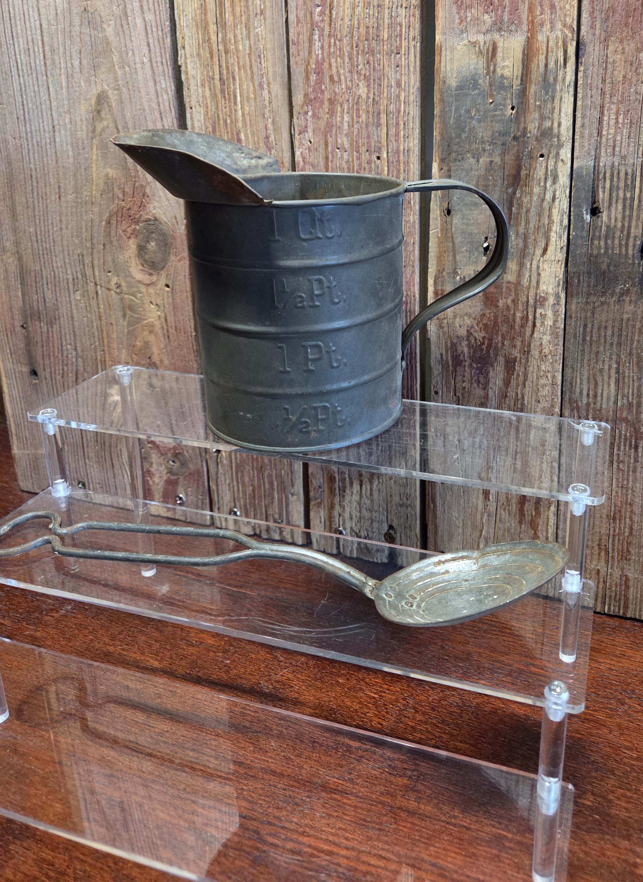 Vintage Tin Measuring Cup and Measuring Spoon/bottle Opener - Etsy
