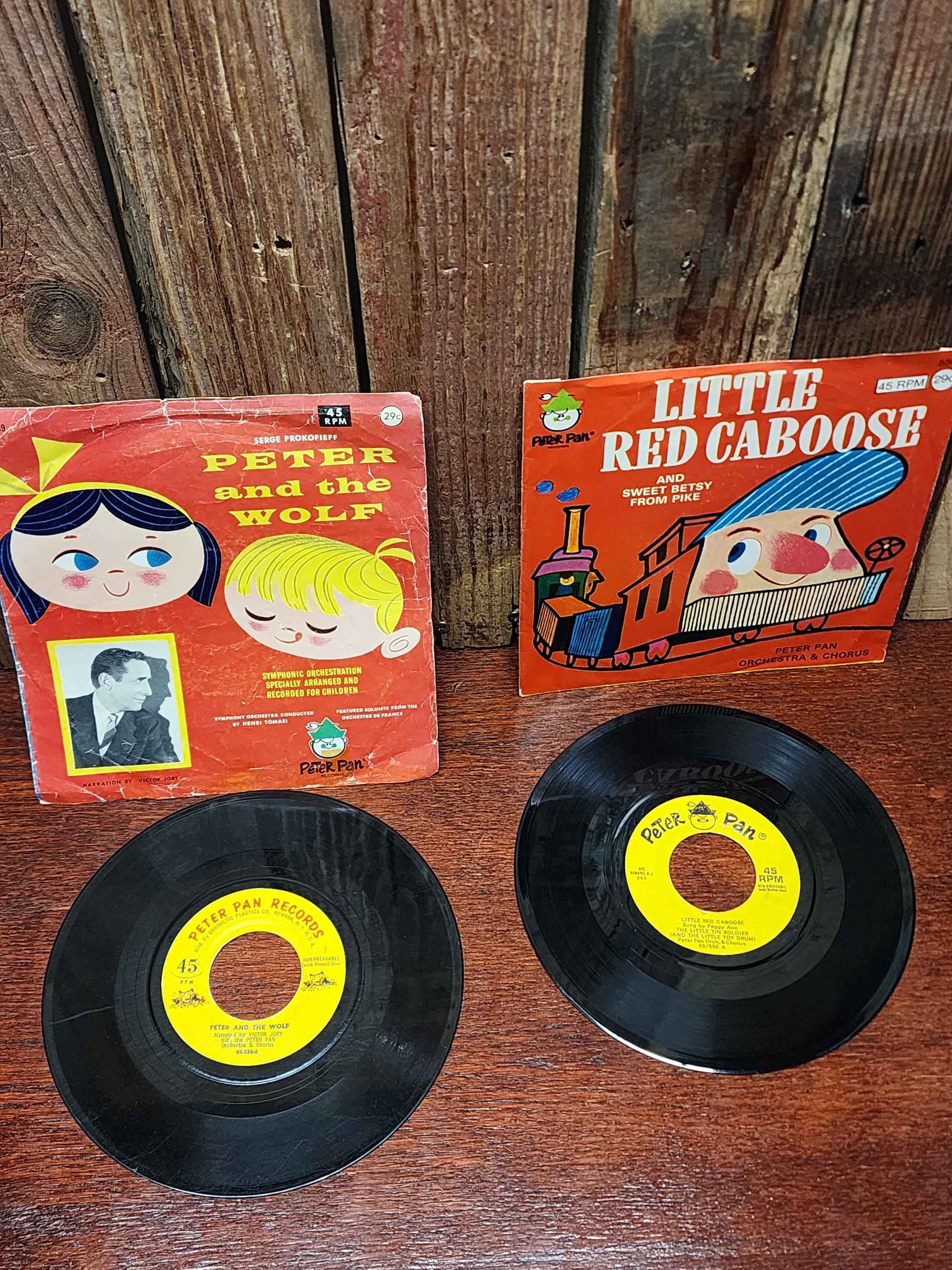 Peter Rabbit 45 Rpm Record Vintage Peter Pan Records (45 RPM)