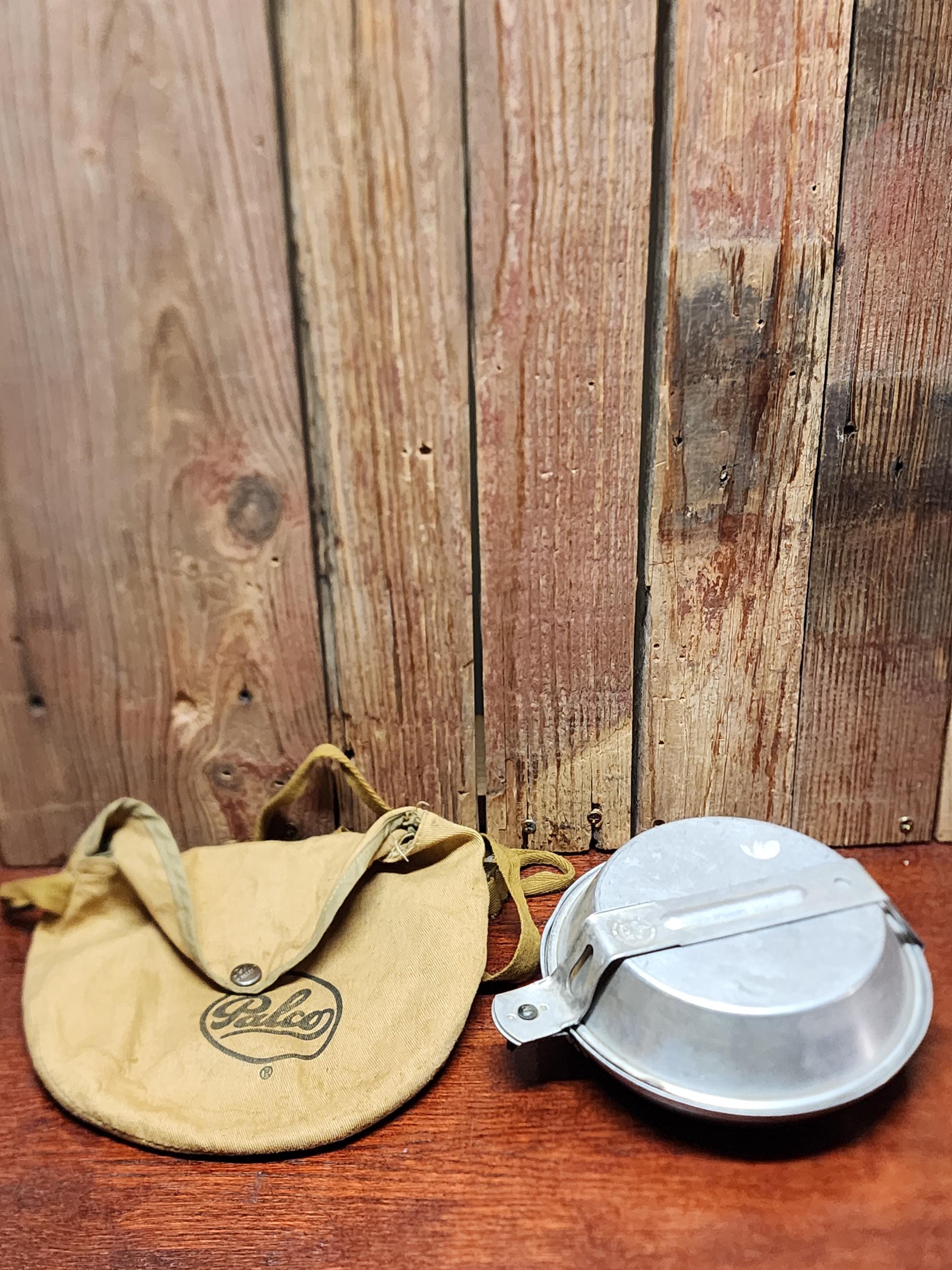 ぼ*ち様 VINTAGE PALCO ALUMINUM MESS KIT Vintage Palco Aluminum Boy Scout Mess Kit - Etsy