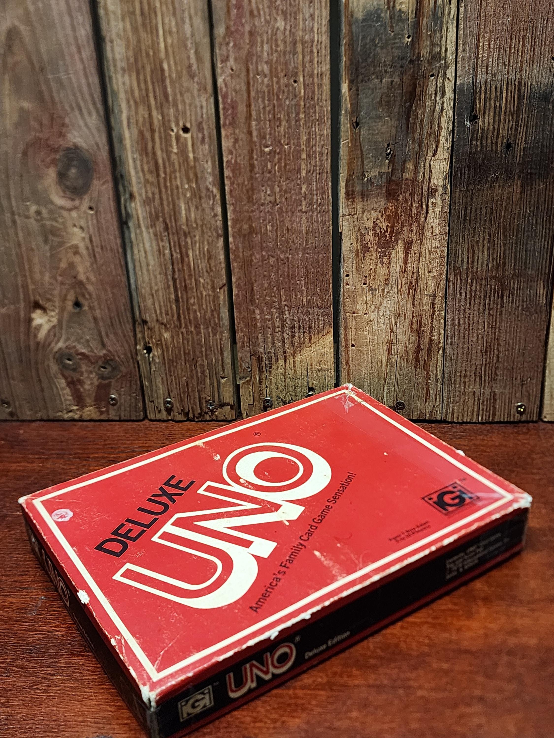 1979 Deluxe UNO Card Game Set by International Games, Inc. - Etsy