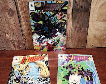 1994 Valiant Comics :  Ninjak  #1 - #3 Issues
