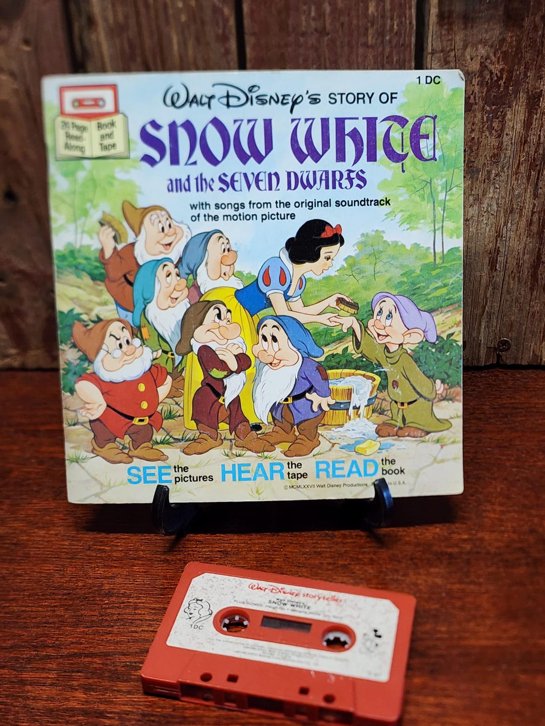 1978 Walt Disney's Snow White and the Seven Dwarfs - Read Along on ...