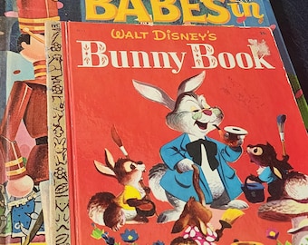 Vintage Walt Disney Golden Books