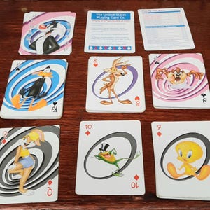 Cartas de Baralho Warner Brothers, Baralho Completo