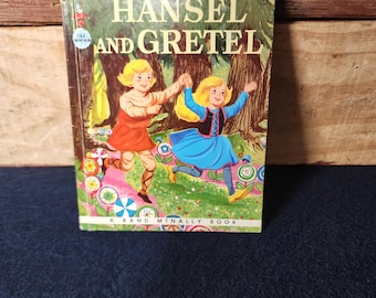 1960 Rand McNally Book: Hansel and Gretel