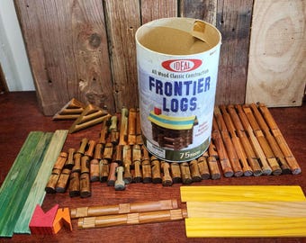 Ideal Frontier Logs - All Wood Classic Construction Pieces