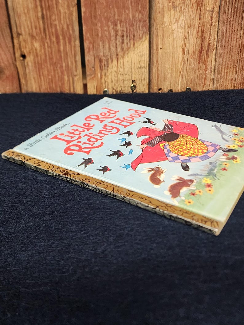 Little Golden Book - Little Red Riding Hood - Etsy