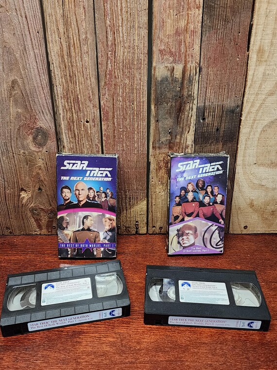 VHS STAR TREK: the Next Generation - the Best of Both Worlds (part