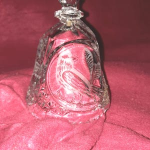 ECHTBLEIKRISTALL West German lead crystal bell