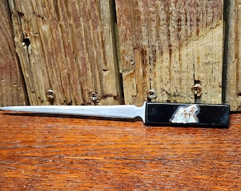 Vintage Letter Opener with Racing Sulky Horse Handle