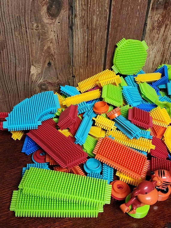 Assortment of Bristle Blocks