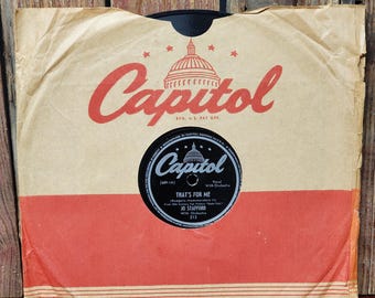 Vintage Capitol Vinyl Record