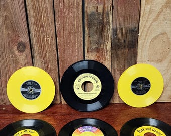 Vintage Assorted Children's Vinyl Records