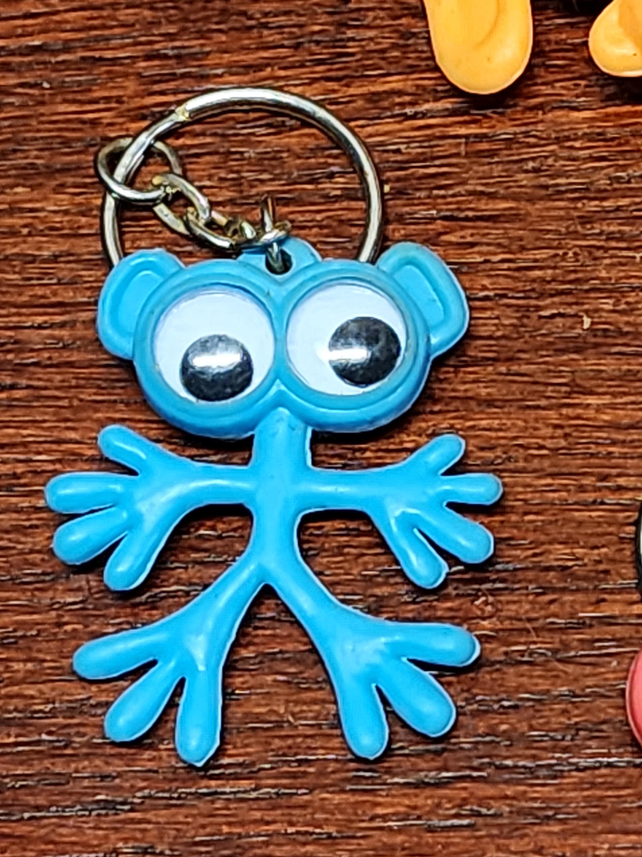 Wacky Colorful Creature Keychains Assortment - Etsy