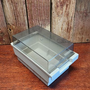 Vintage Radio Shack (3.5 Inches) Floppy Disk Plastic Storage Case