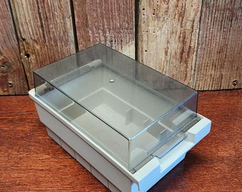 Vintage Radio Shack (3.5 Inches) Floppy Disk Plastic Storage Case