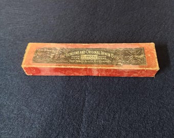 Original Irwin Bit No. 1 with box and instructions