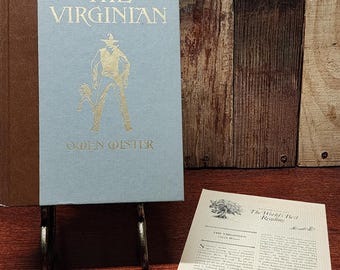 Vintage Reader's Digest Novel -  The Virginian by Owen Wister