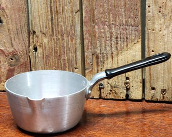 Vintage Aluminum Mini Sauce/Butter Pan (Made in Italy)