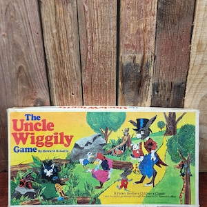 1967 The Uncle Wiggily Game Board by Parker Brothers