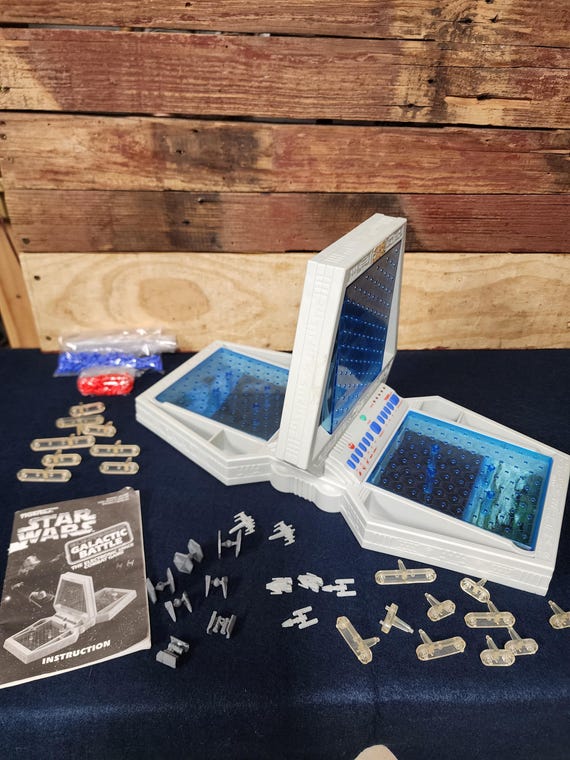 Tiger Electronics Star Wars Electronic Galactic Battle Combat Game Etsy