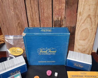 Vintage Trivial Pursuit MasterGame - Genus Edition