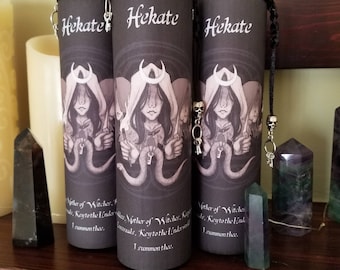 Hekate Dark Goddess Candle