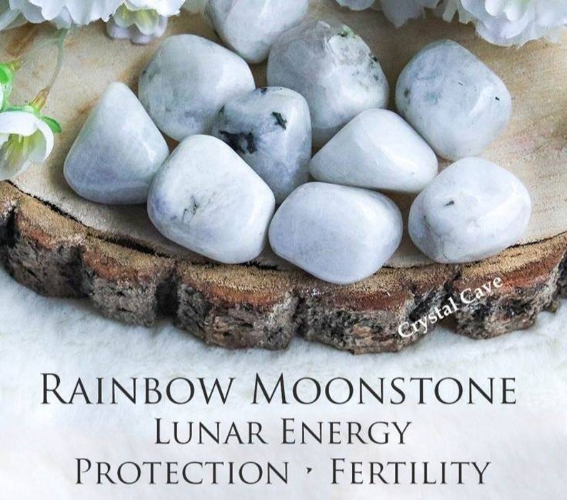 size 6.75 Genuine Moonstone Goddess Ring