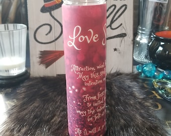 Love Spell Candle - 8"