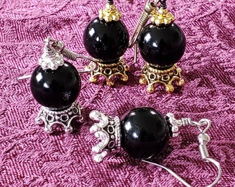 Scryer Crystal Ball Earrings