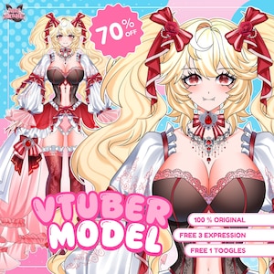 Custom Live2d Vtuber Commission | Vtuber assets, Anime, Anime Art, Custom Vtuber Model for Commercial Use, Live2d Model Commission, Pngtuber, vtuber model, vtuber character, character modeling, live 2d model, pfp, vtuber chibi, vtuber model anime