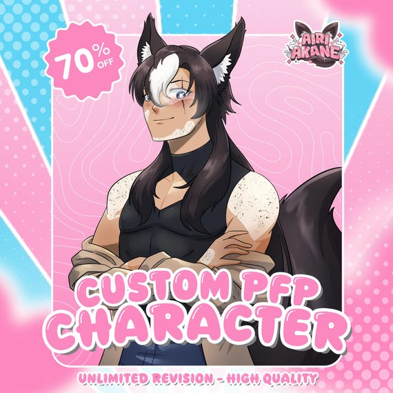 Custom Anime Character Commission | Custom Portrait | Anime | Art Commission | Personalised Gift | | Pfp | Avatar | Genshin impact | Fanart