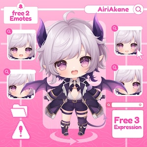 カスタム ちび VTUBER | カスタム Vtuber モデル、Vtuber デザイン、Vtuber キャラクター、アニメ アート、アニメ キャラクター、Live2D キャラクター、live2D モデル
