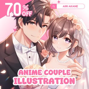 アニメカップルのコミッション | かわいいアニメカップル、アバター、Pfpアイコン、カップルギフト、記念日、アニメイラスト、アニメカップルのPfpイラスト